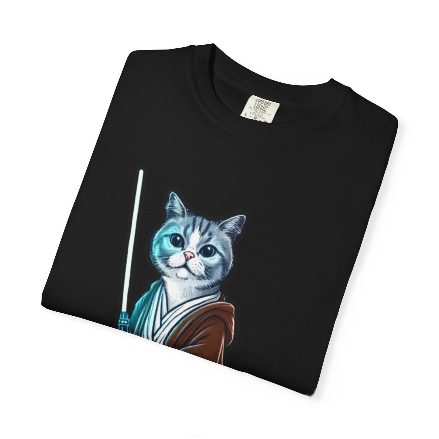 Jedi Master Cat T-Shirt | The Force Is Strong with This One