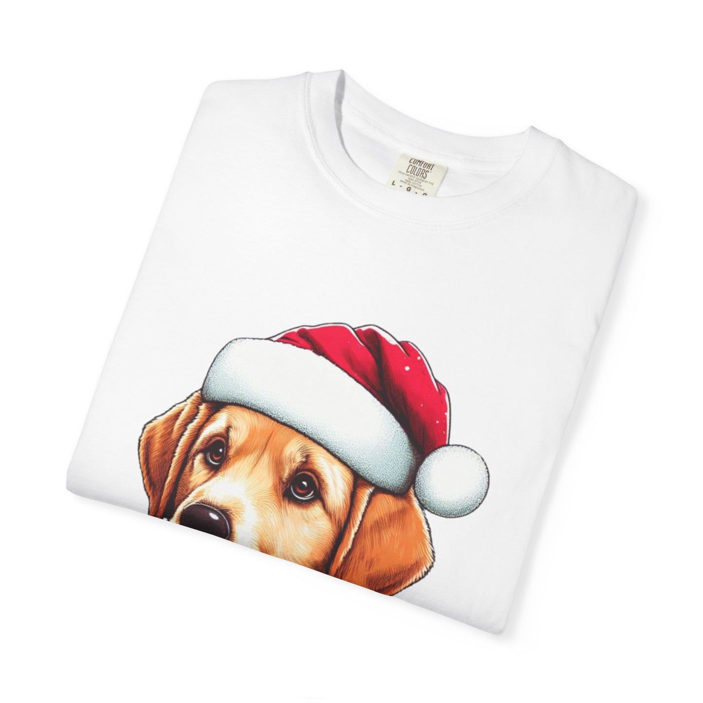 Christmas Golden Retriever T-Shirt | Festive Dog Lover