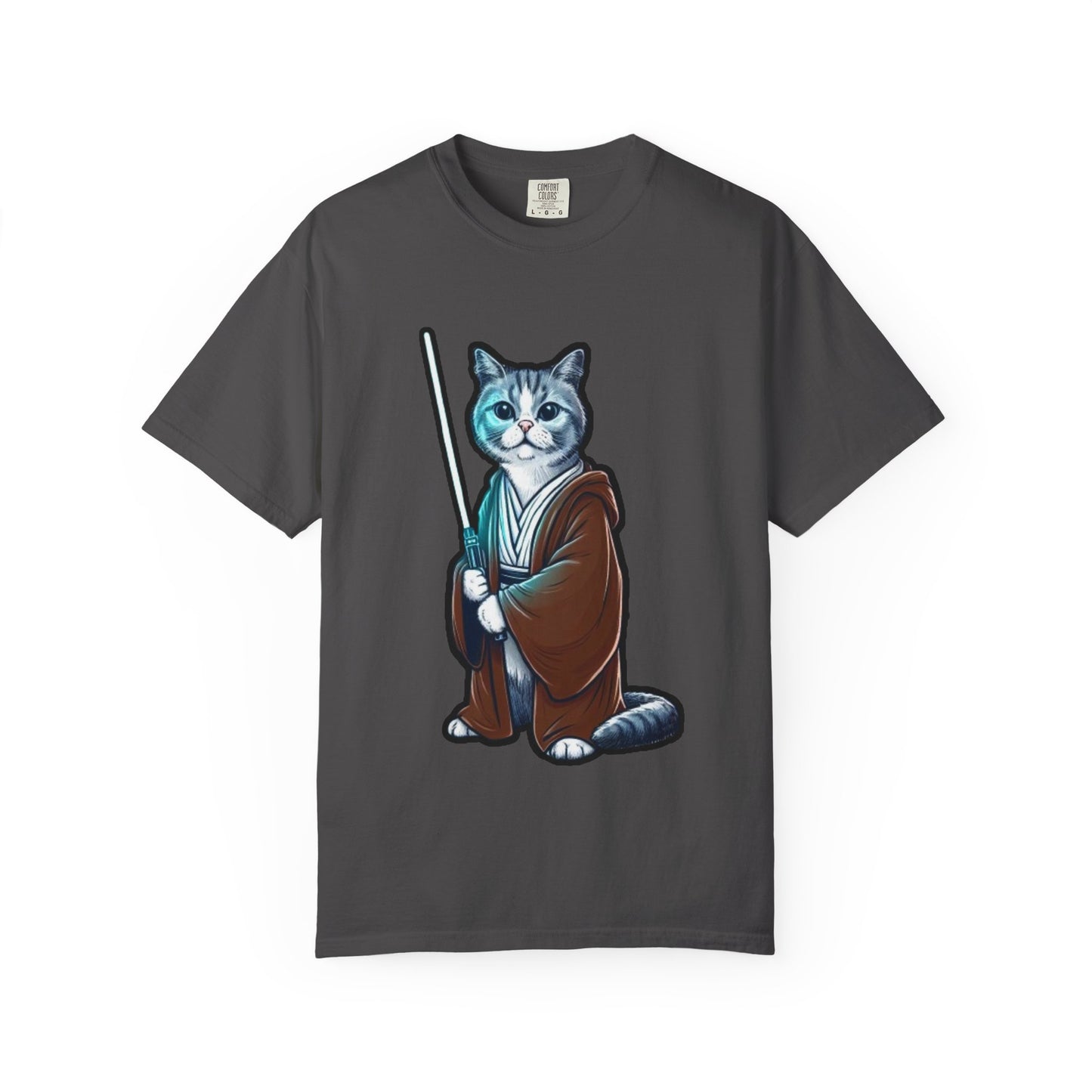 Jedi Master Cat T-Shirt | The Force Is Strong with This One