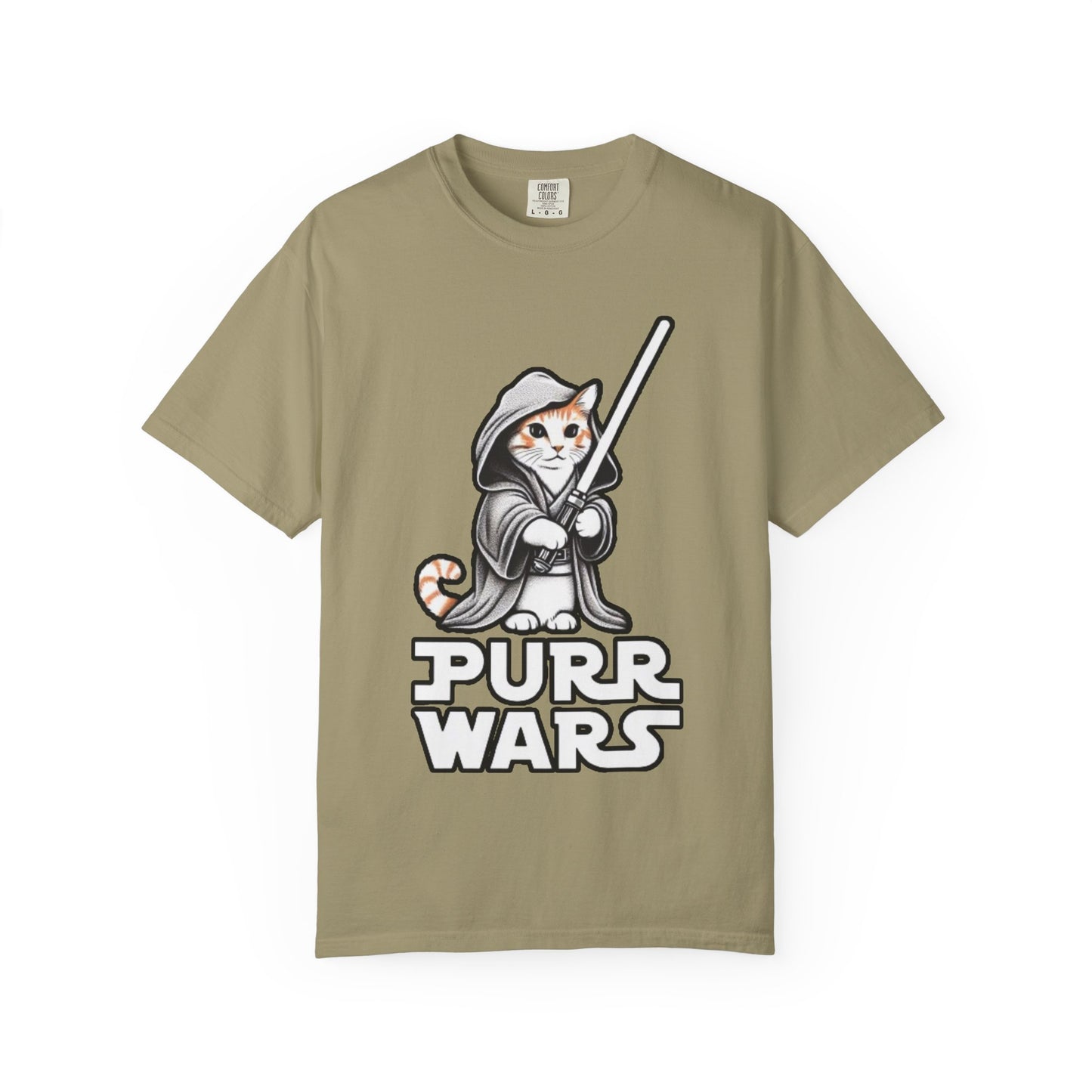 Purr Wars T-Shirt | Funny Star Wars Cat Parody Tee