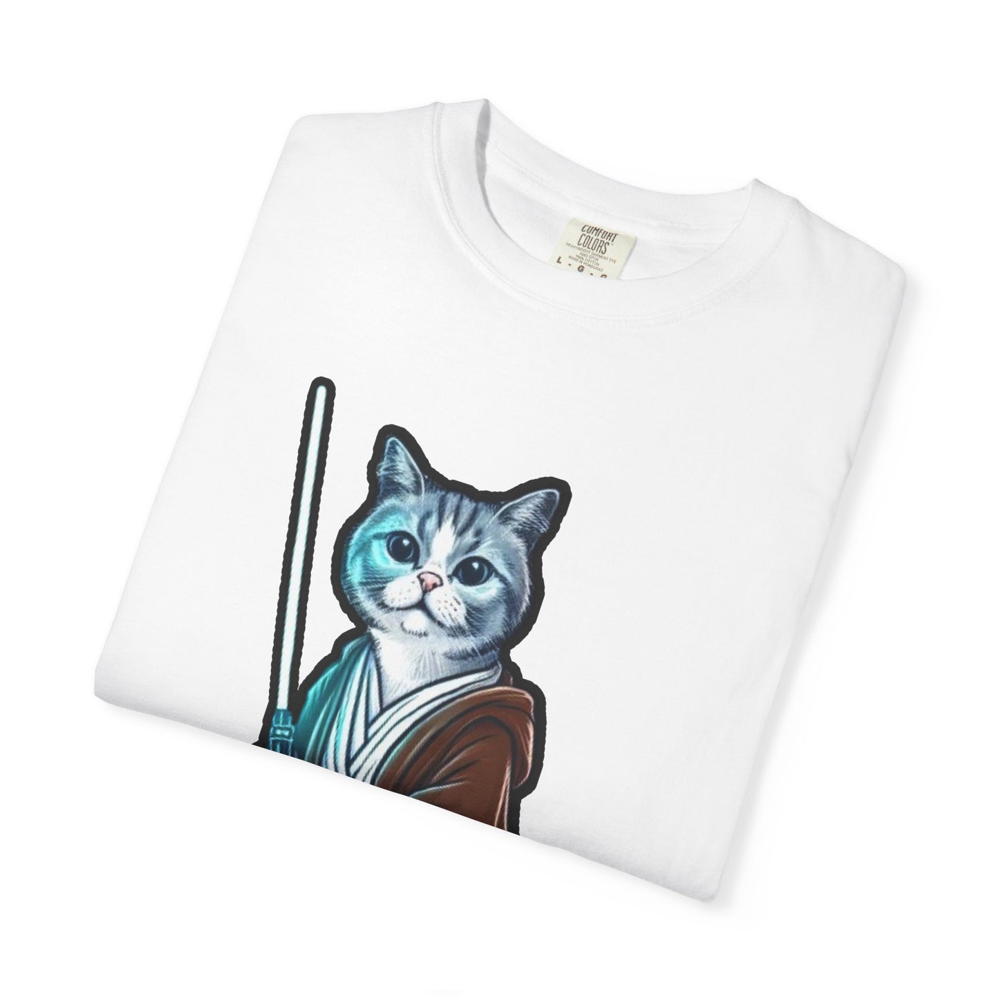 Jedi Master Cat T-Shirt | The Force Is Strong with This One