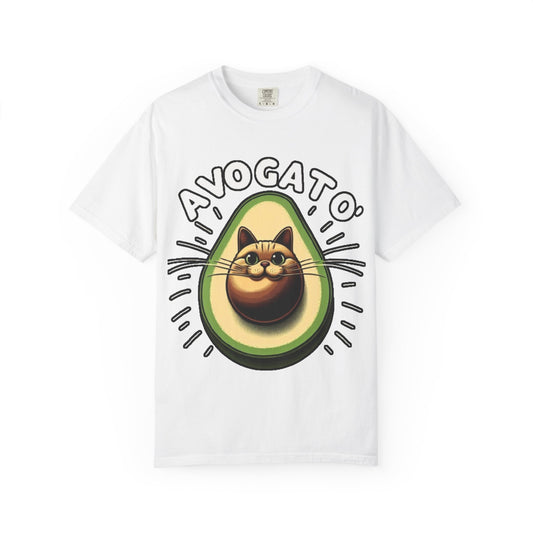 Avogato T-Shirt | Funny Avocado Cat Pun Tee