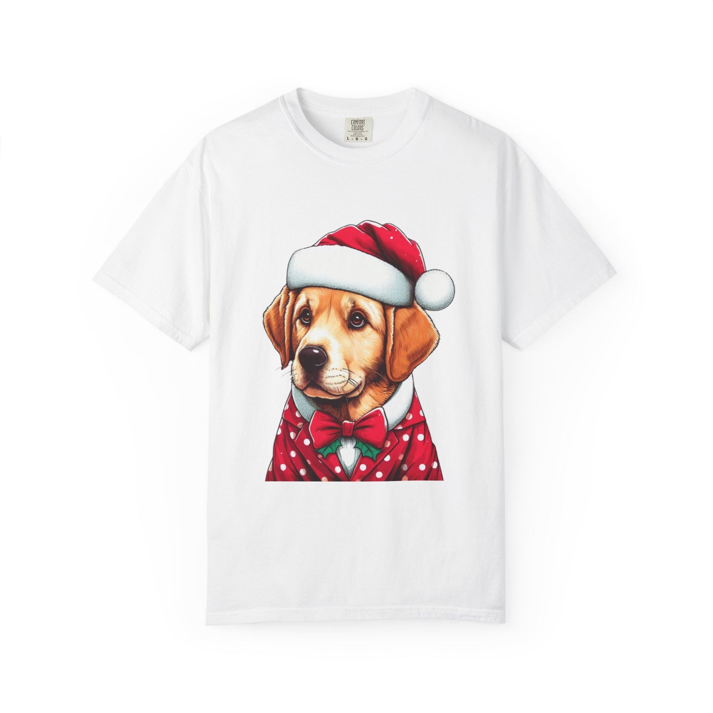 Christmas Golden Retriever T-Shirt | Festive Dog Lover