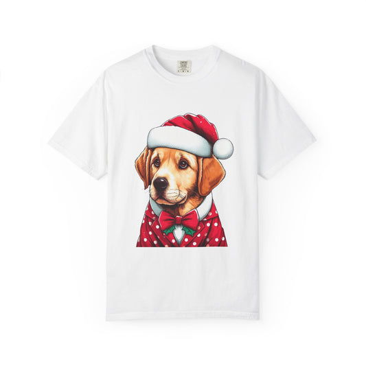 Christmas Golden Retriever T-Shirt | Festive Dog Lover