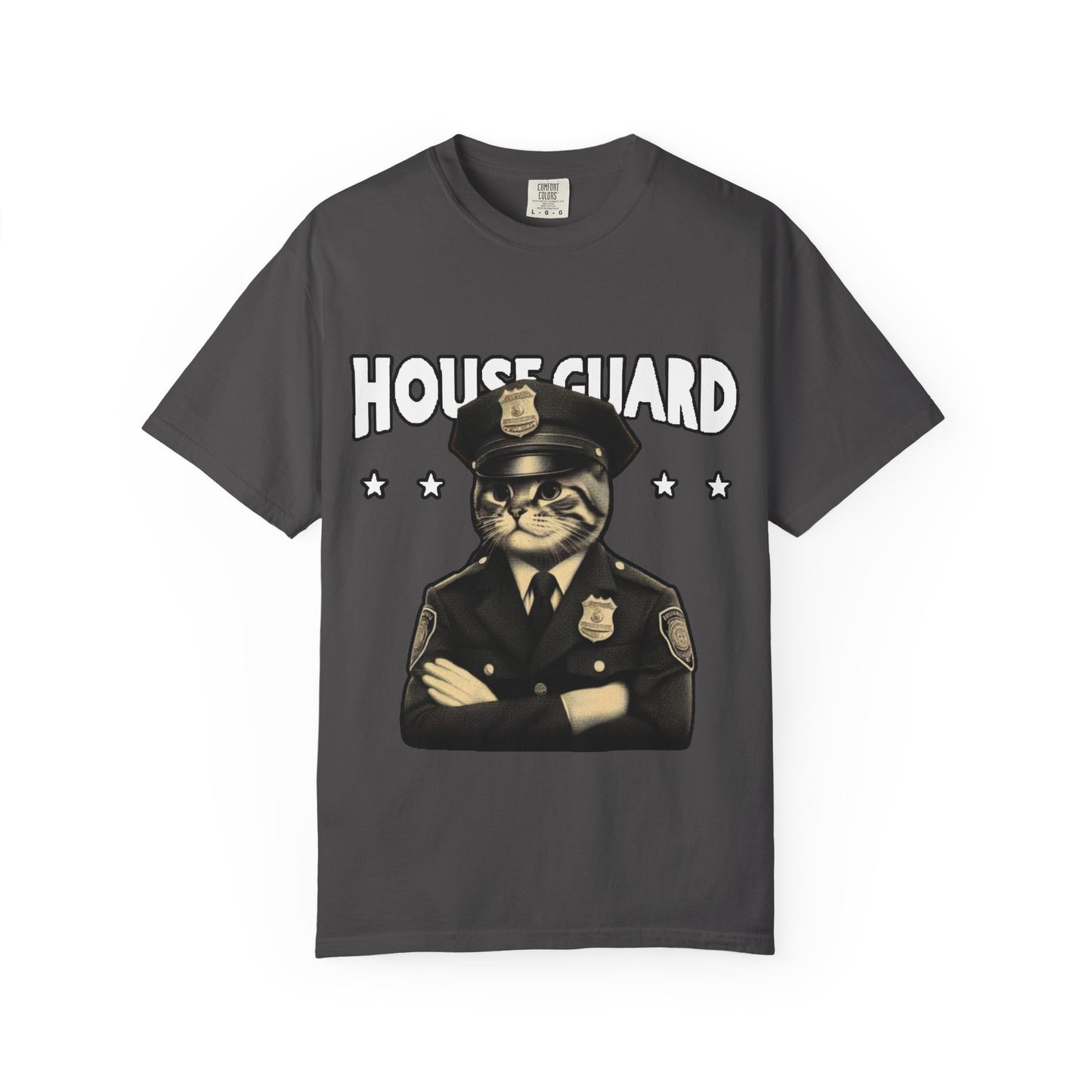 House Guard Cat Cop T-Shirt: The Ultimate Feline Law Enforcer
