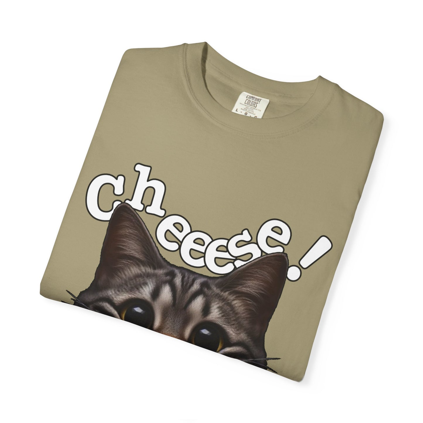 Say Cheese! T-Shirt | Creepy Smiling Cat Meme Tee