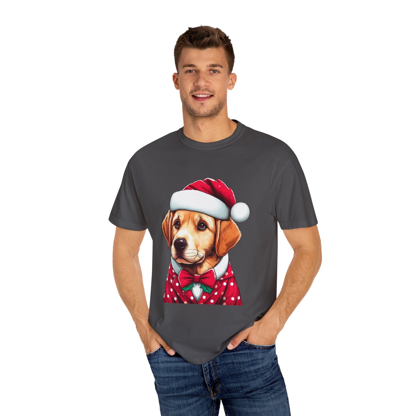 Christmas Golden Retriever T-Shirt | Festive Dog Lover