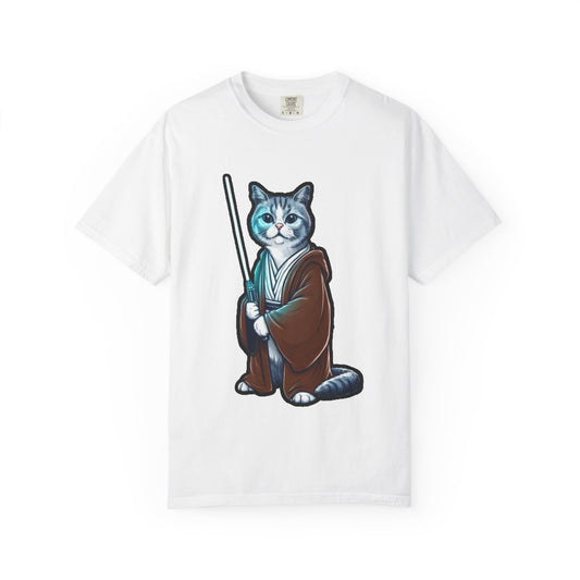 Jedi Master Cat T-Shirt | The Force Is Strong with This One