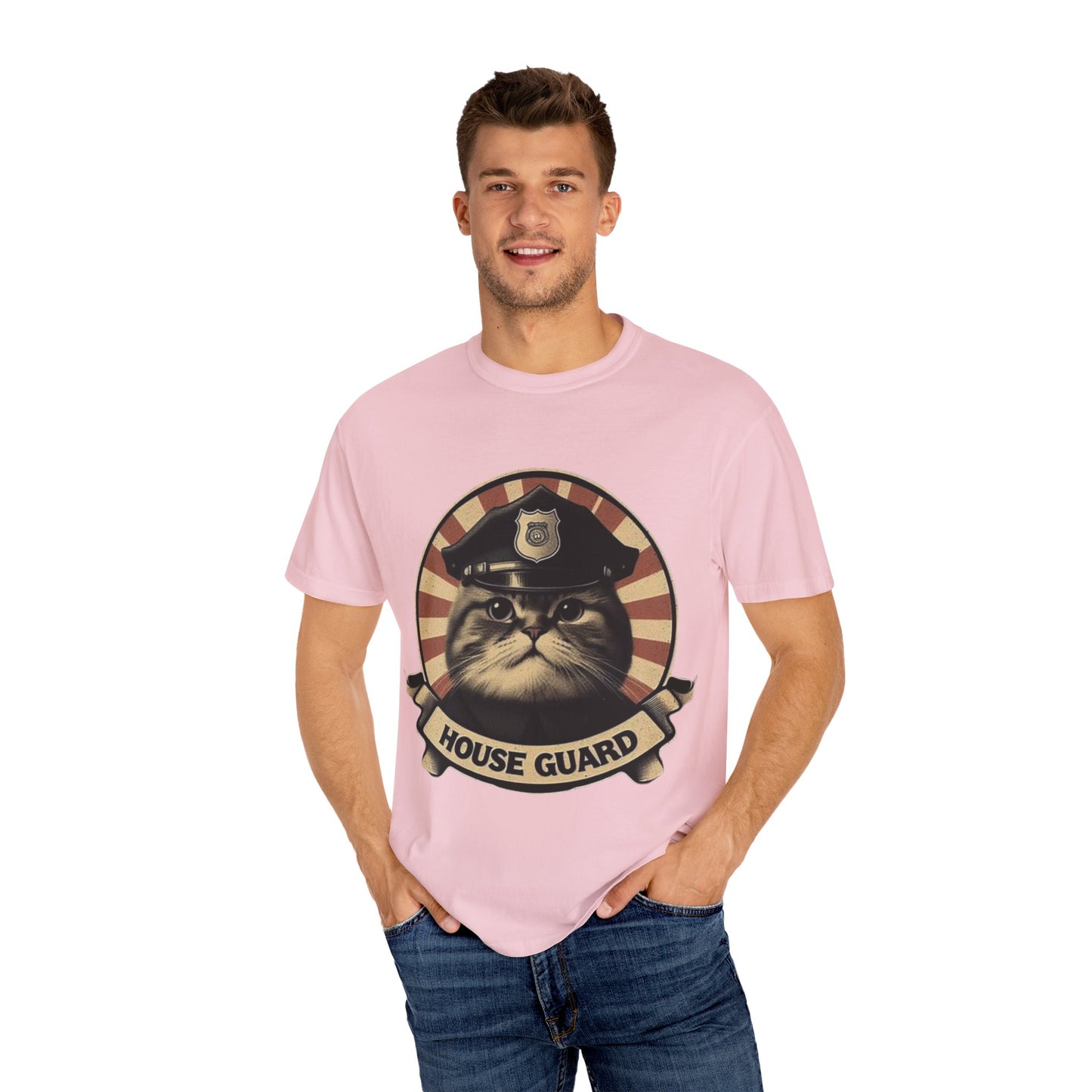 House Guard Cat T-Shirt: The Ultimate Feline Protector