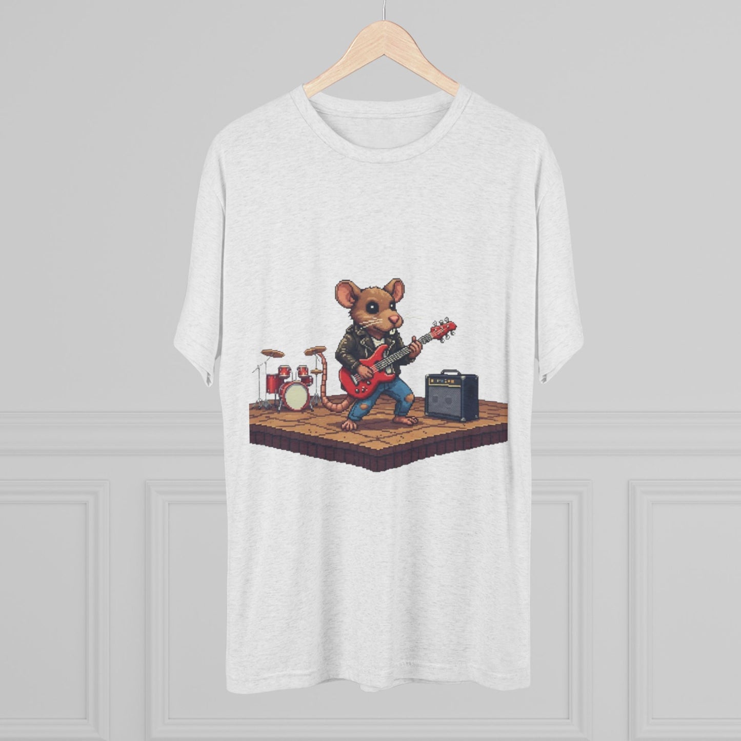 Playful Rocking Mouse Unisex Tee | Super Soft Graphic Crewneck
