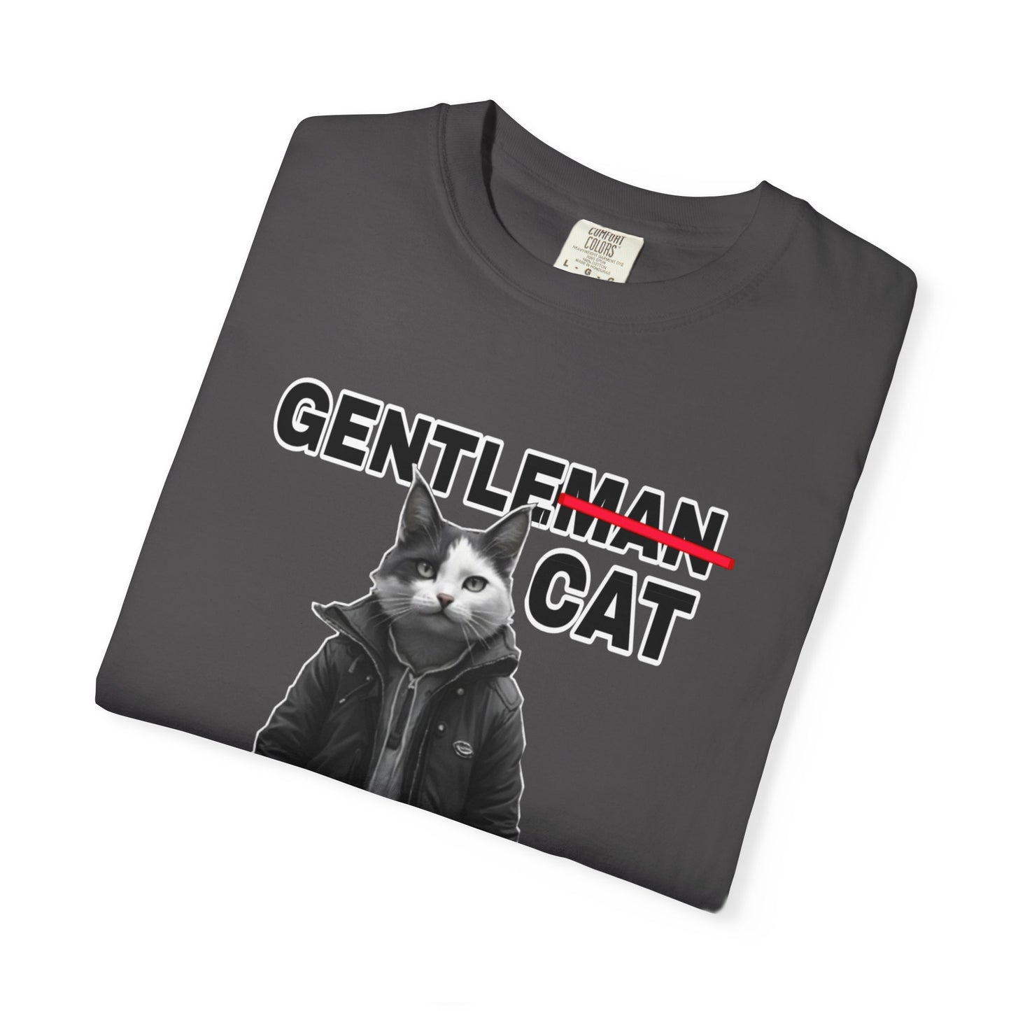 My Cat Thinks He's a Spy T-Shirt | Funny Gentleman Cat Tee
