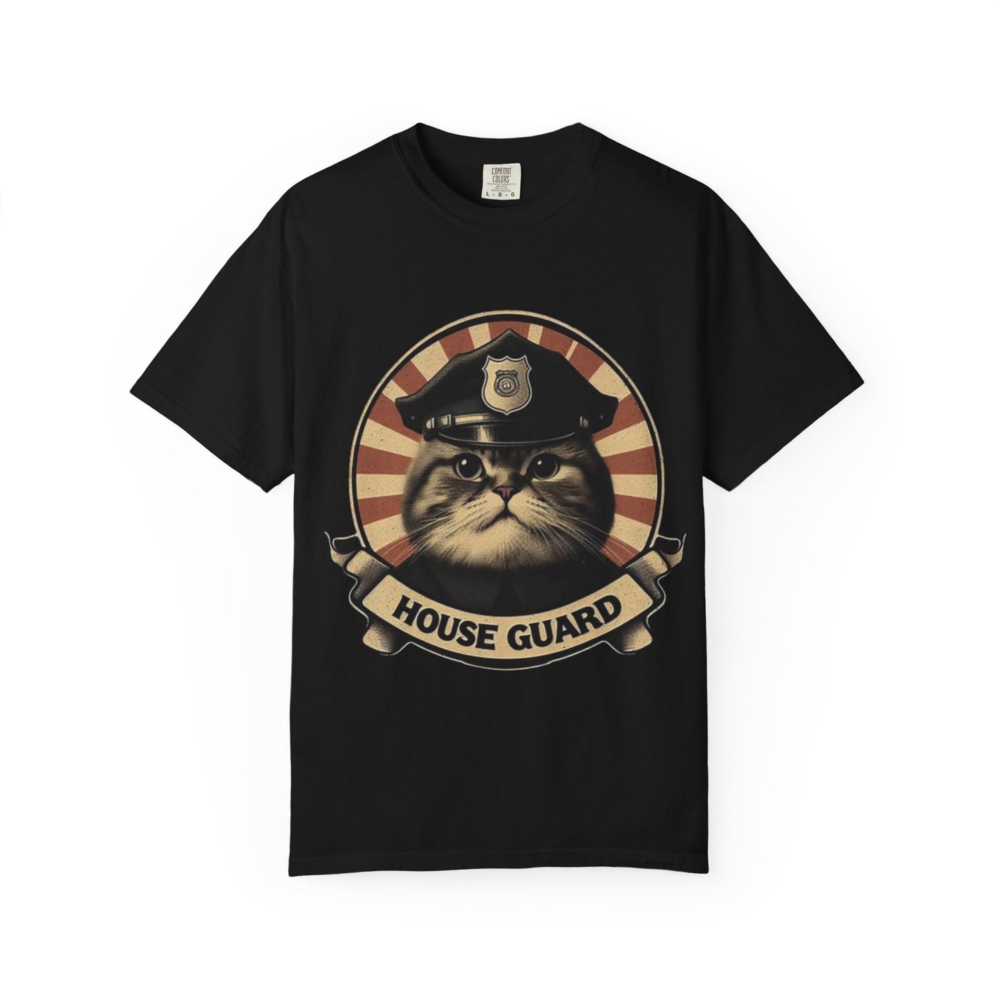 House Guard Cat T-Shirt: The Ultimate Feline Protector