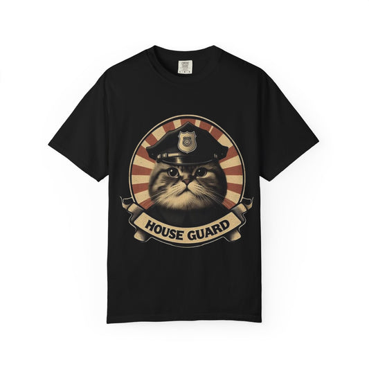 House Guard Cat T-Shirt: The Ultimate Feline Protector
