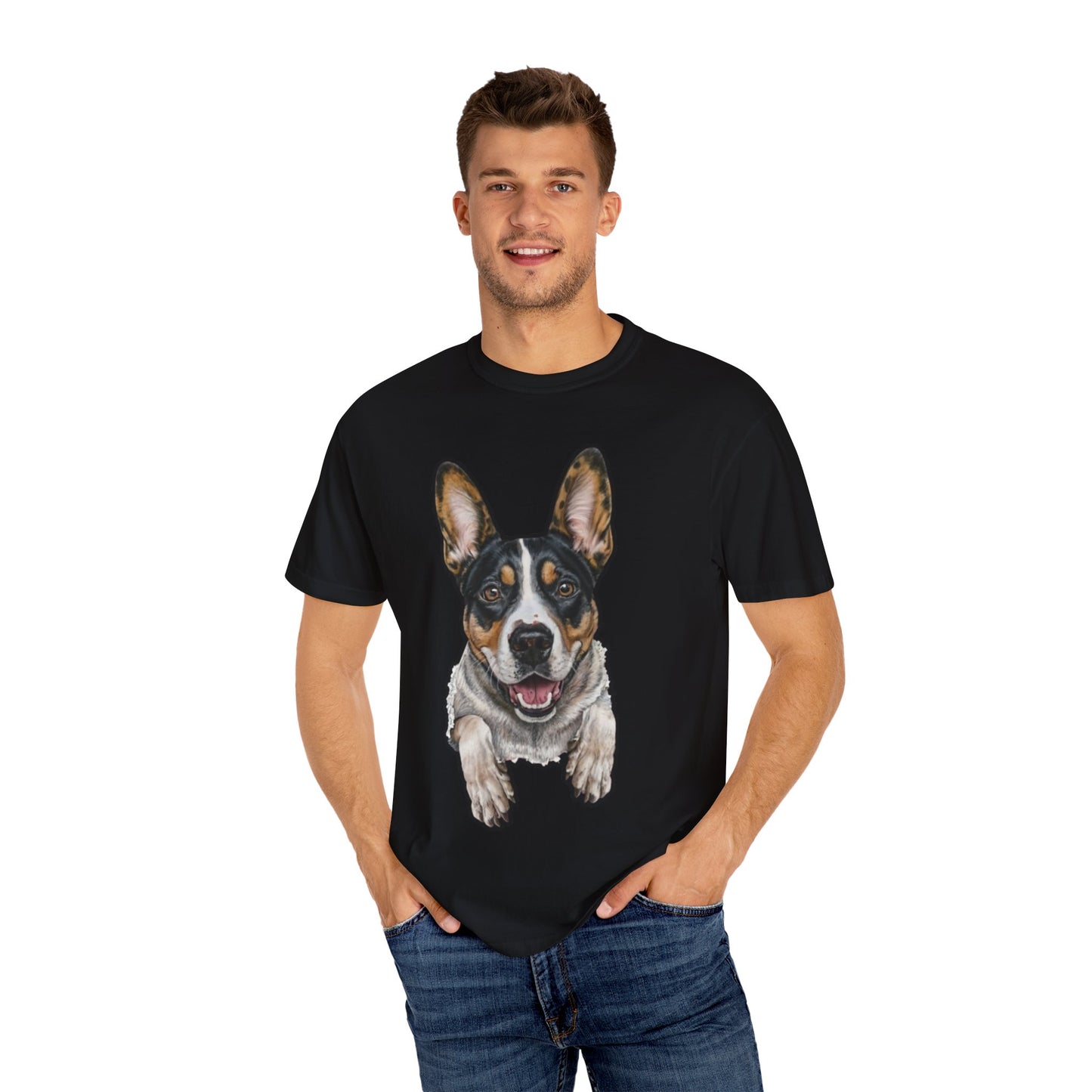 House Guard Dog T-Shirt | Loyal Canine Protector Apparel