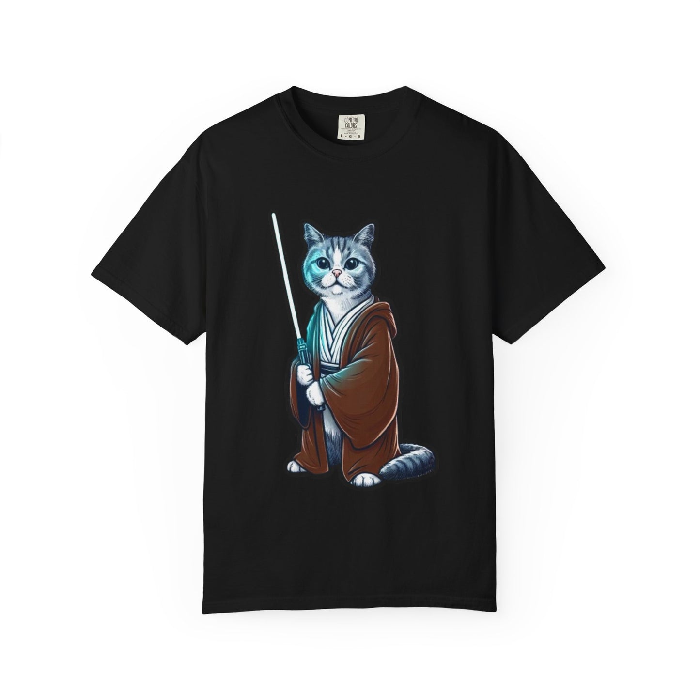 Jedi Master Cat T-Shirt | The Force Is Strong with This One