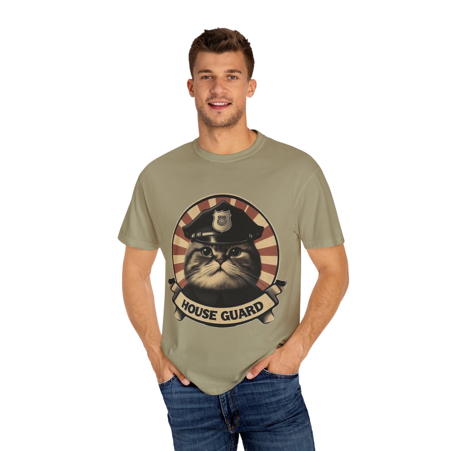 House Guard Cat T-Shirt: The Ultimate Feline Protector