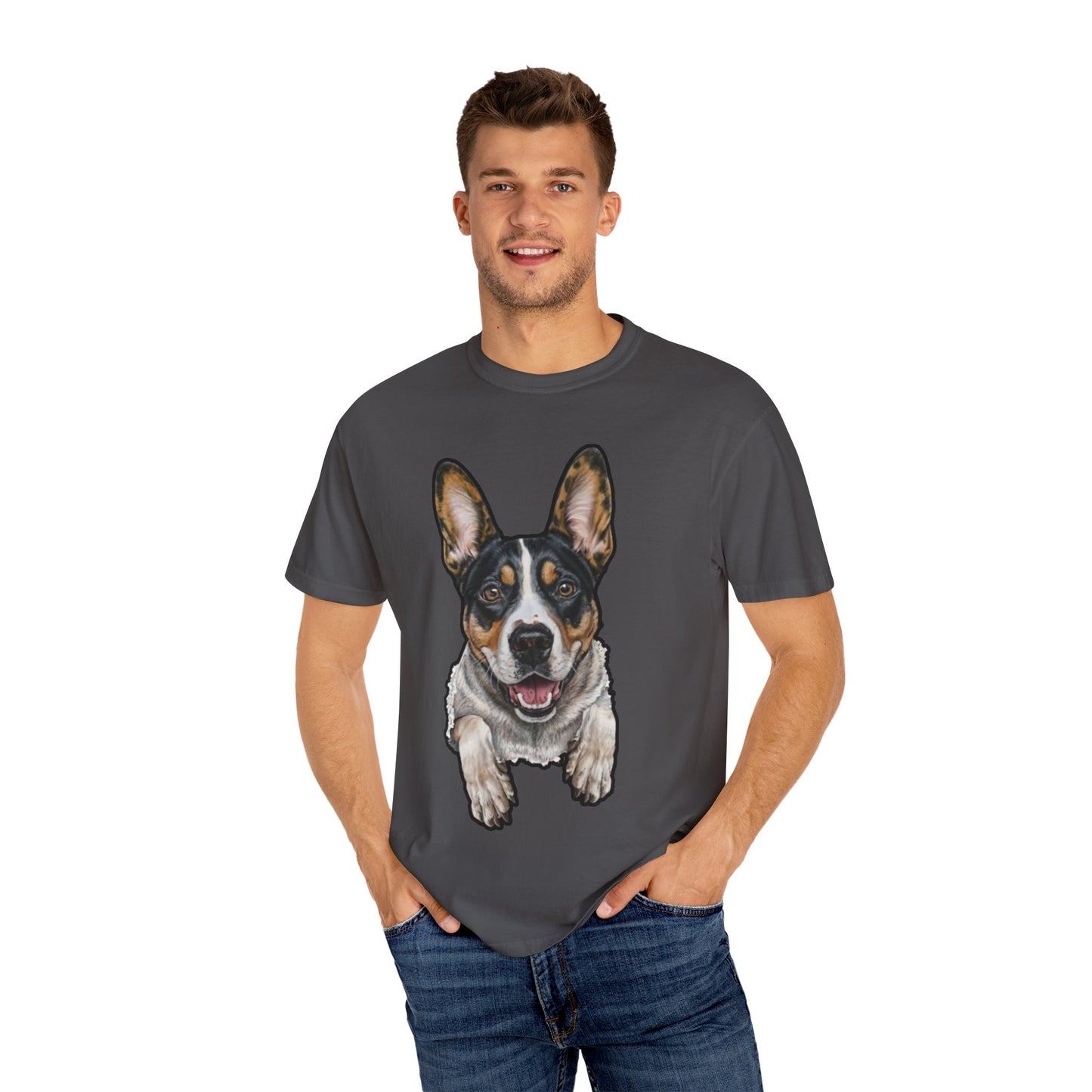 House Guard Dog T-Shirt | Loyal Canine Protector Apparel