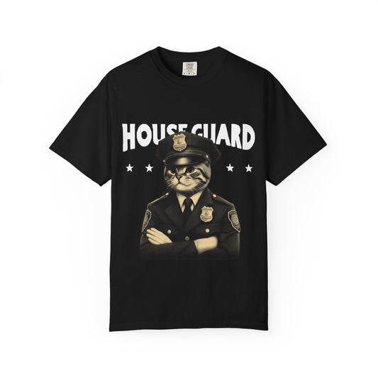 House Guard Cat Cop T-Shirt: The Ultimate Feline Law Enforcer
