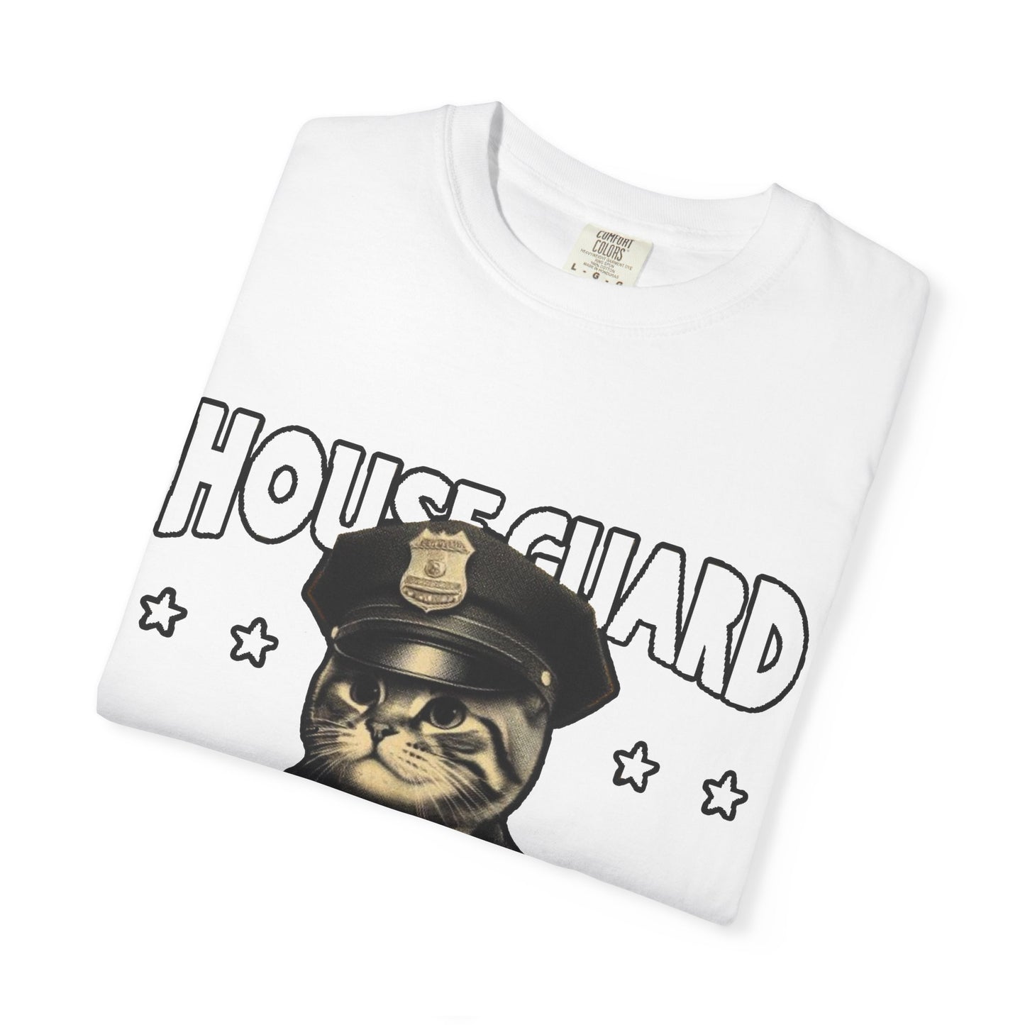 House Guard Cat Cop T-Shirt: The Ultimate Feline Law Enforcer