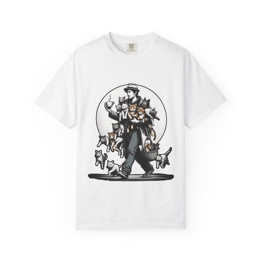 The Cat Boss T-Shirt | Cat Army Leader with His Crew Tee