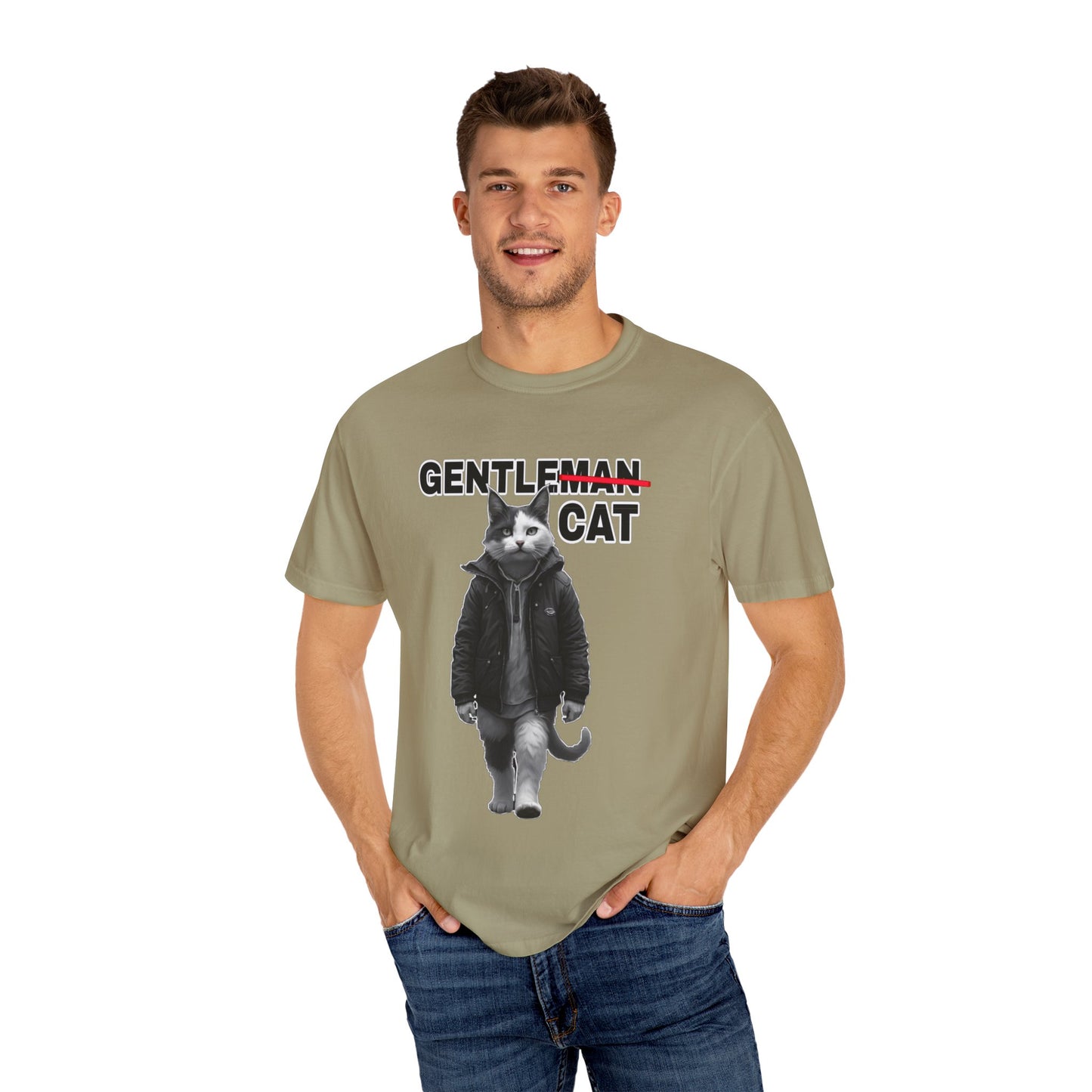 My Cat Thinks He's a Spy T-Shirt | Funny Gentleman Cat Tee