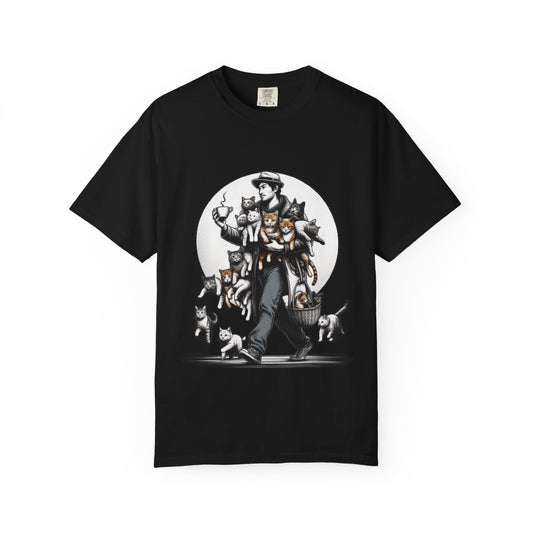 The Cat Boss T-Shirt | Cat Army Leader with His Crew Tee