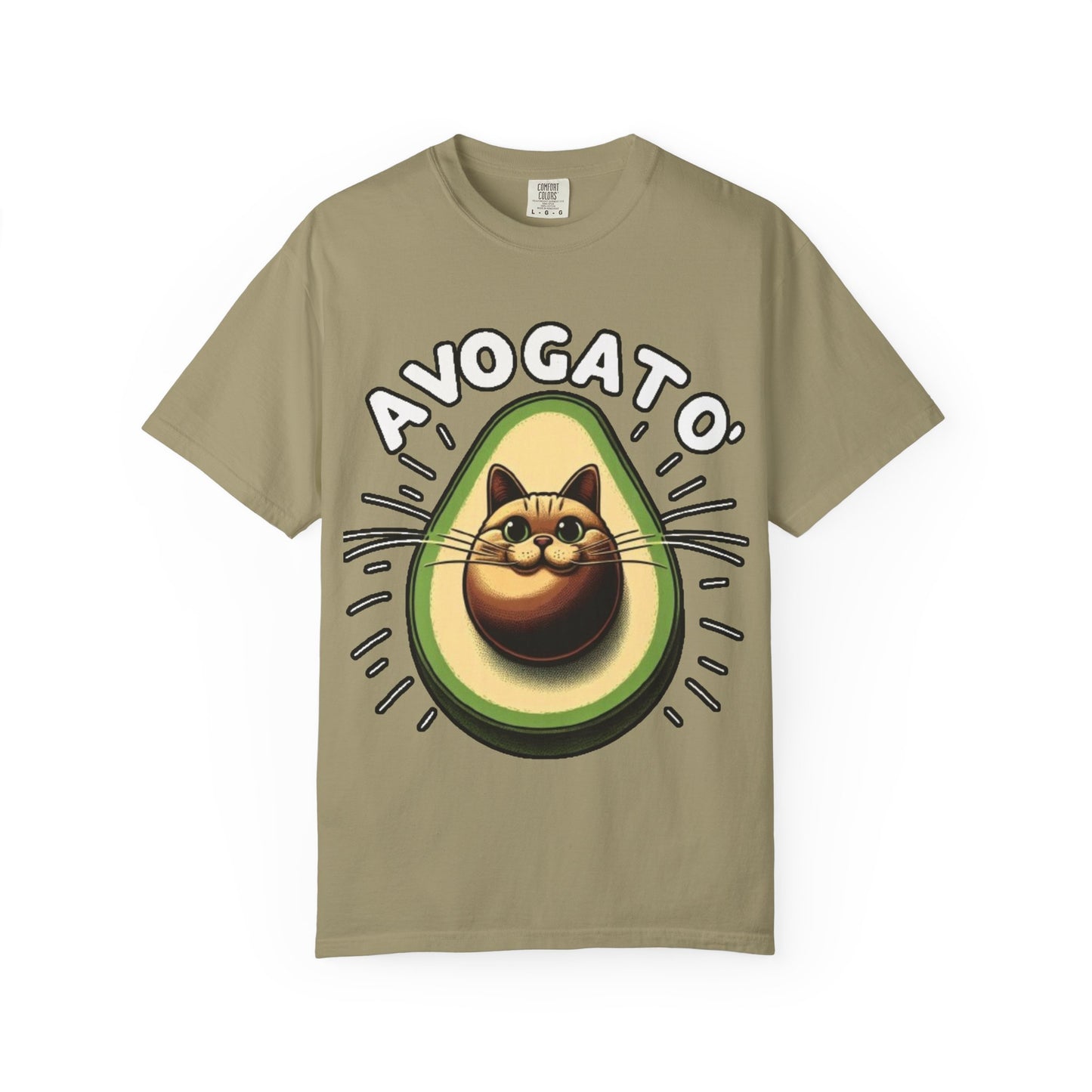 Avogato T-Shirt | Funny Avocado Cat Pun Tee