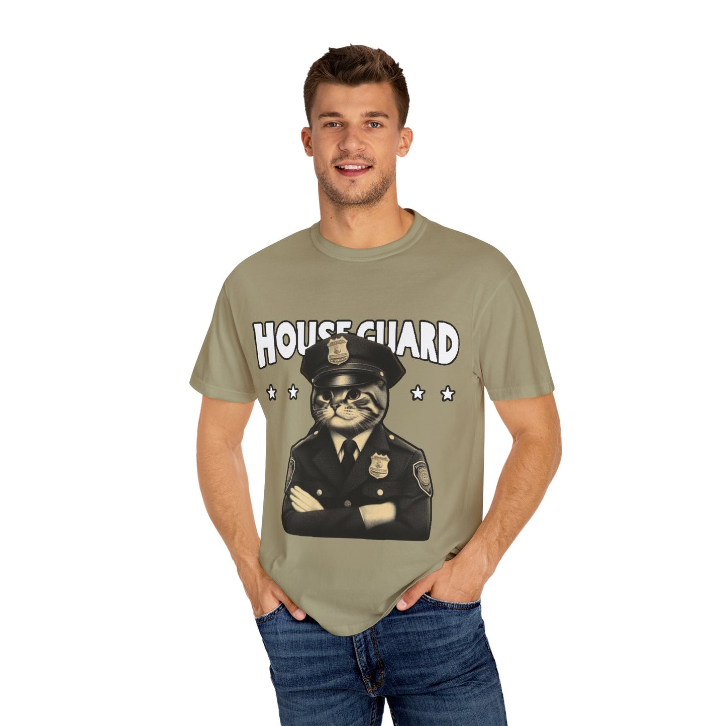 House Guard Cat Cop T-Shirt: The Ultimate Feline Law Enforcer