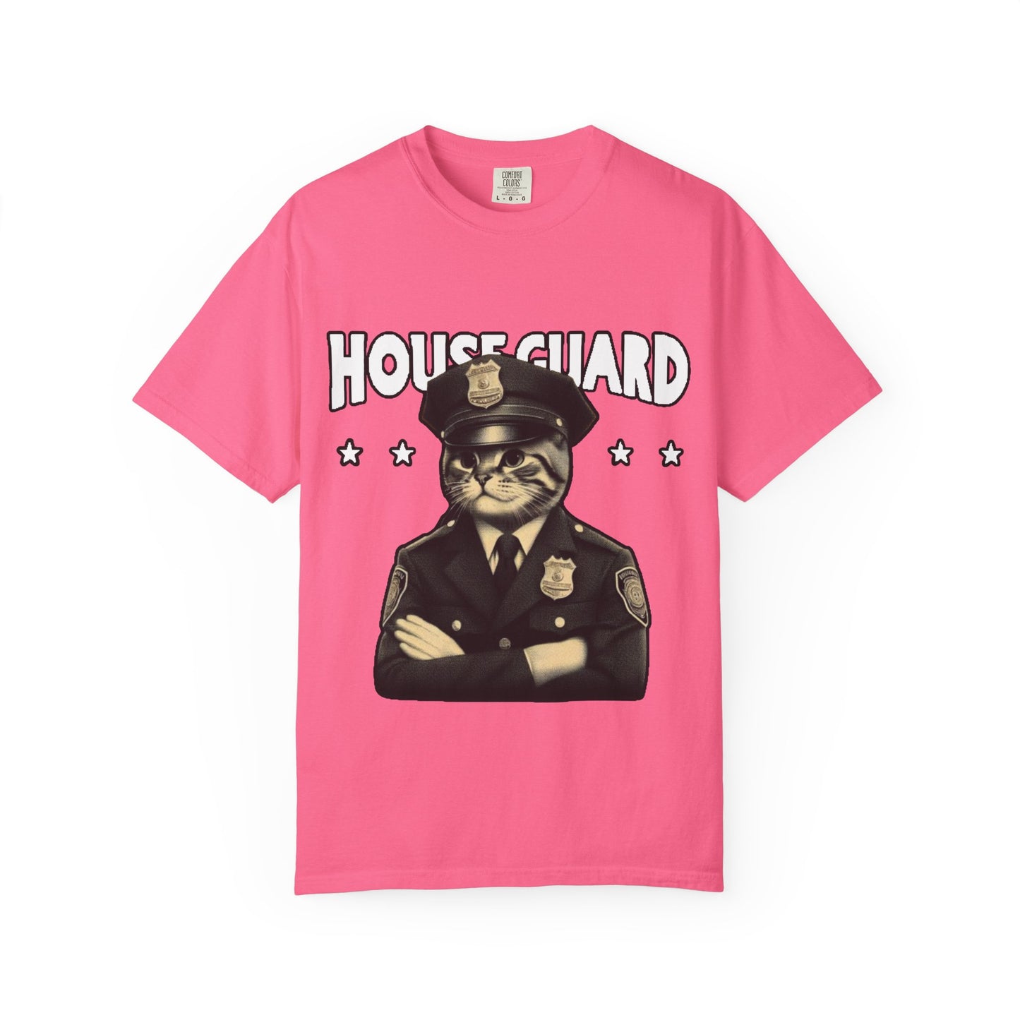 House Guard Cat Cop T-Shirt: The Ultimate Feline Law Enforcer