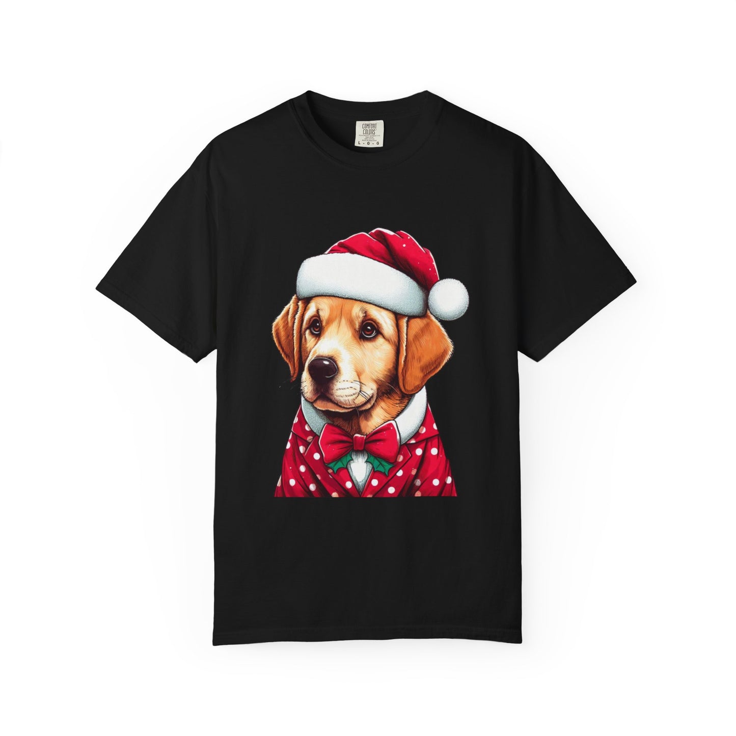 Christmas Golden Retriever T-Shirt | Festive Dog Lover