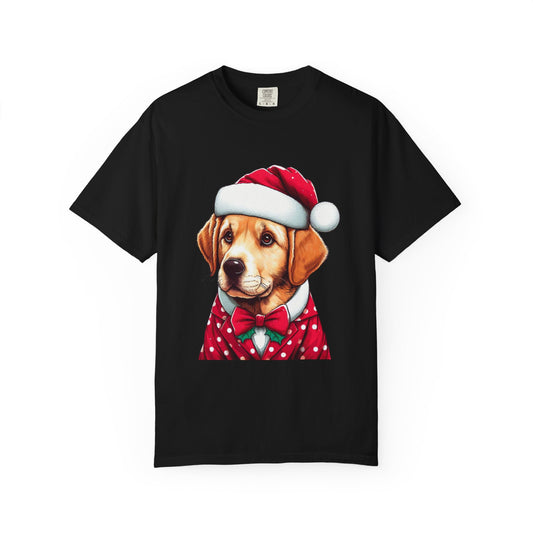 Christmas Golden Retriever T-Shirt | Festive Dog Lover