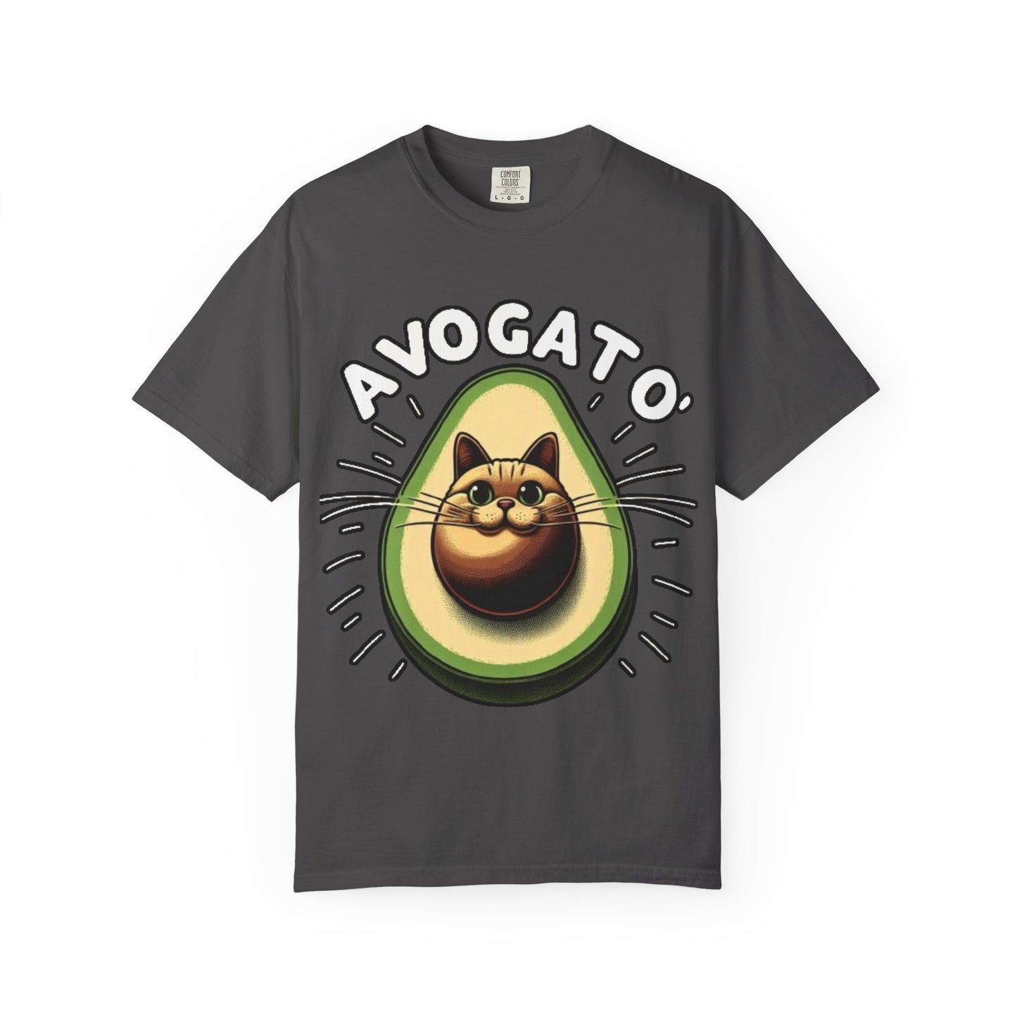 Avogato T-Shirt | Funny Avocado Cat Pun Tee
