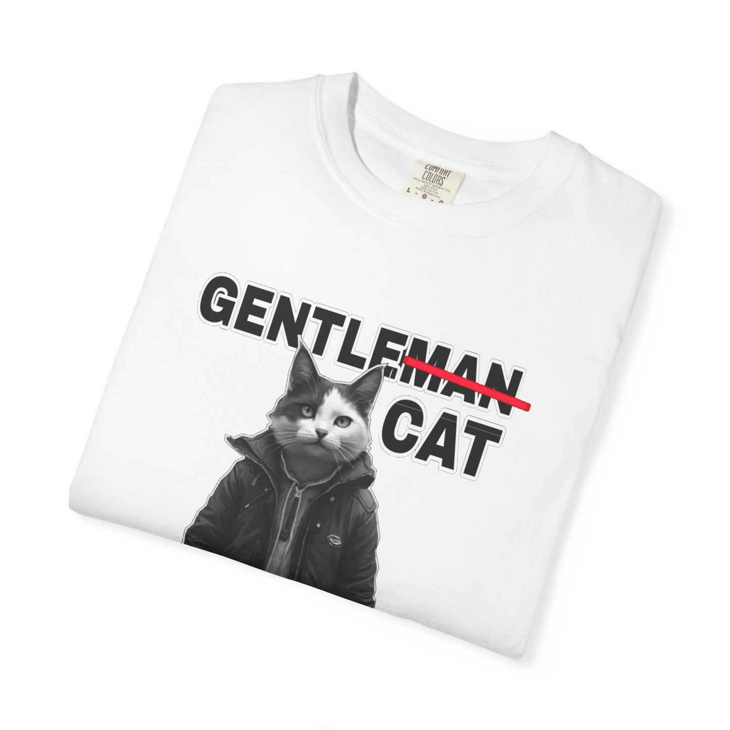 My Cat Thinks He's a Spy T-Shirt | Funny Gentleman Cat Tee