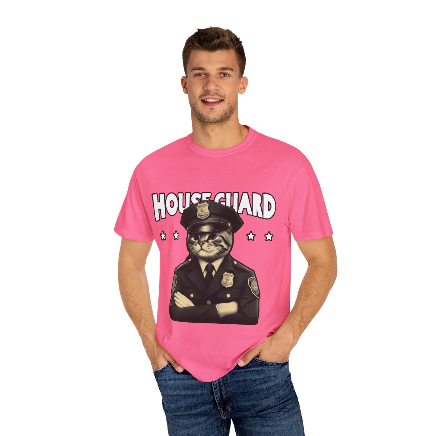 House Guard Cat Cop T-Shirt: The Ultimate Feline Law Enforcer