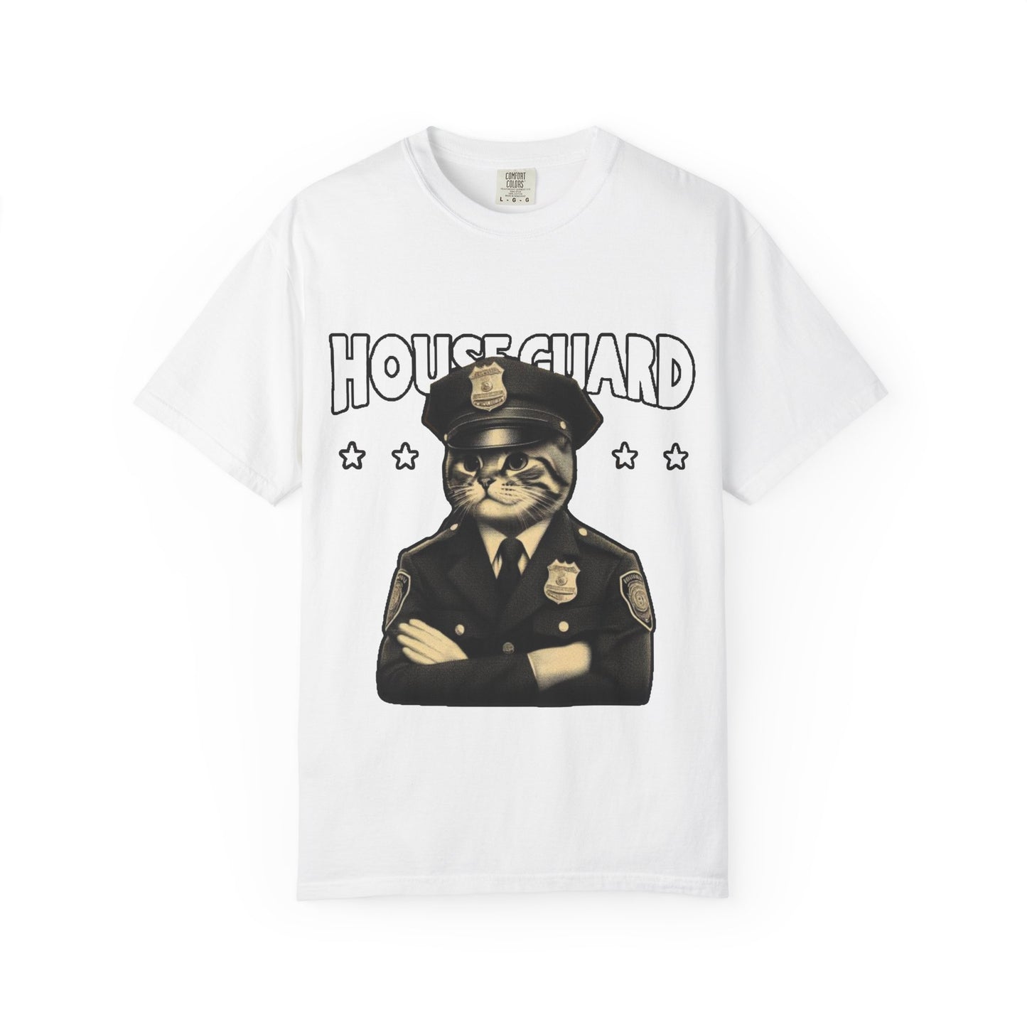 House Guard Cat Cop T-Shirt: The Ultimate Feline Law Enforcer