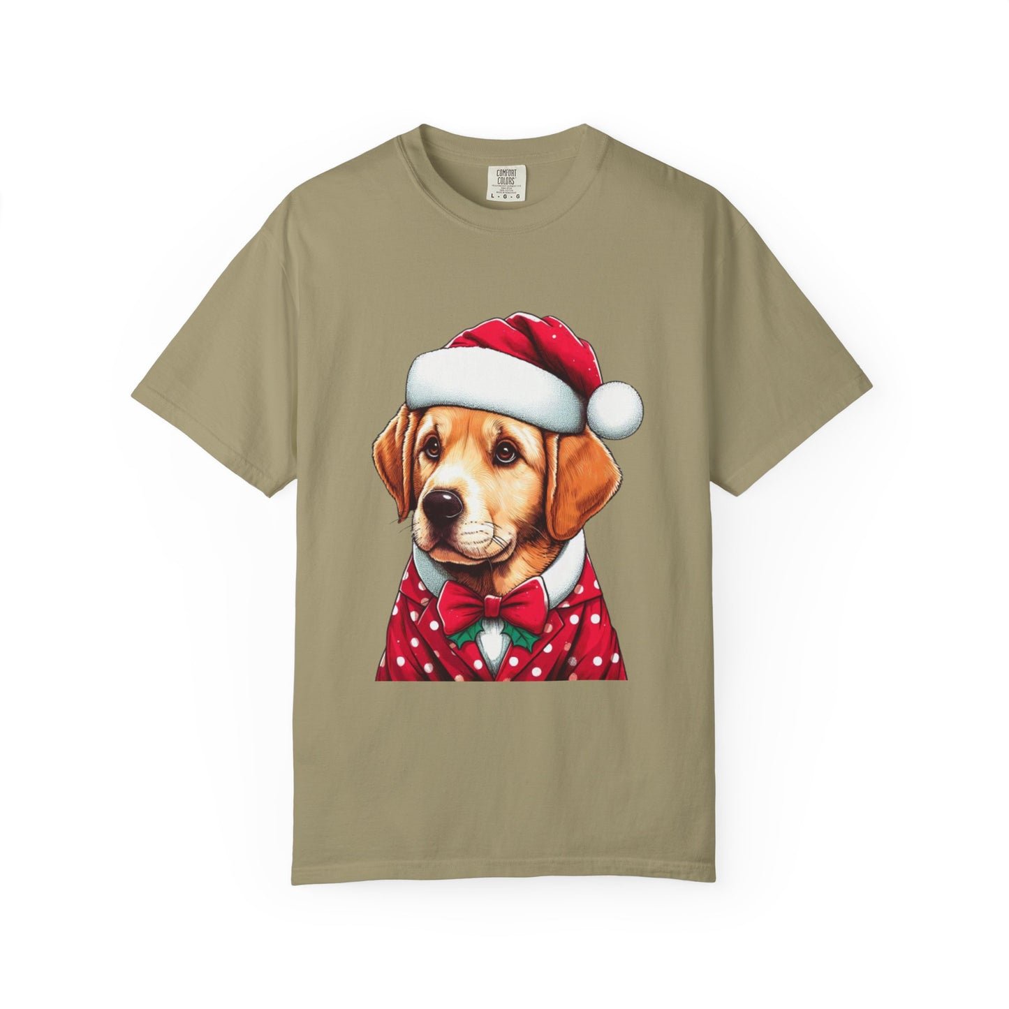 Christmas Golden Retriever T-Shirt | Festive Dog Lover